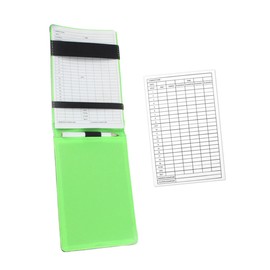 BIUDECO Golfing Scorebook Golf Scorecards Holder Balls Sports Scorebook Lightweight Golf Enthusiasts