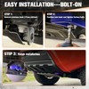 BGQG Front Tow Hooks Bracket Compatible with Toyota Tacoma 2024-2026