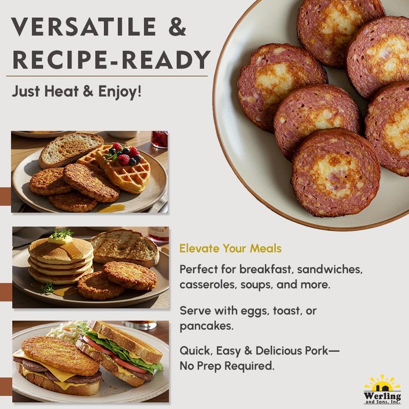 Werling & Sons Grandma Werling’s Goetta 14.5 Oz – Fully