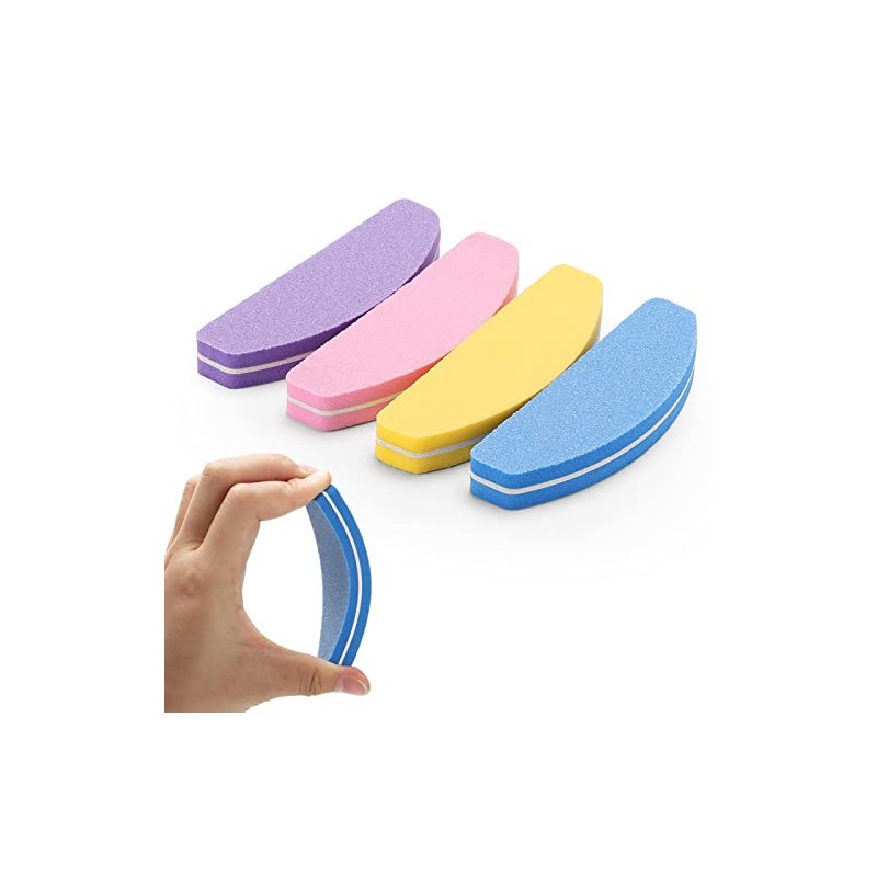 Kit de 80 pulidores de uñas mini, bloques de pulido