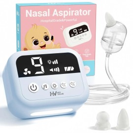 HEYVALUE Nasal Aspirator for Baby, Hospital Grade Nose Sucker with 9 Levels S