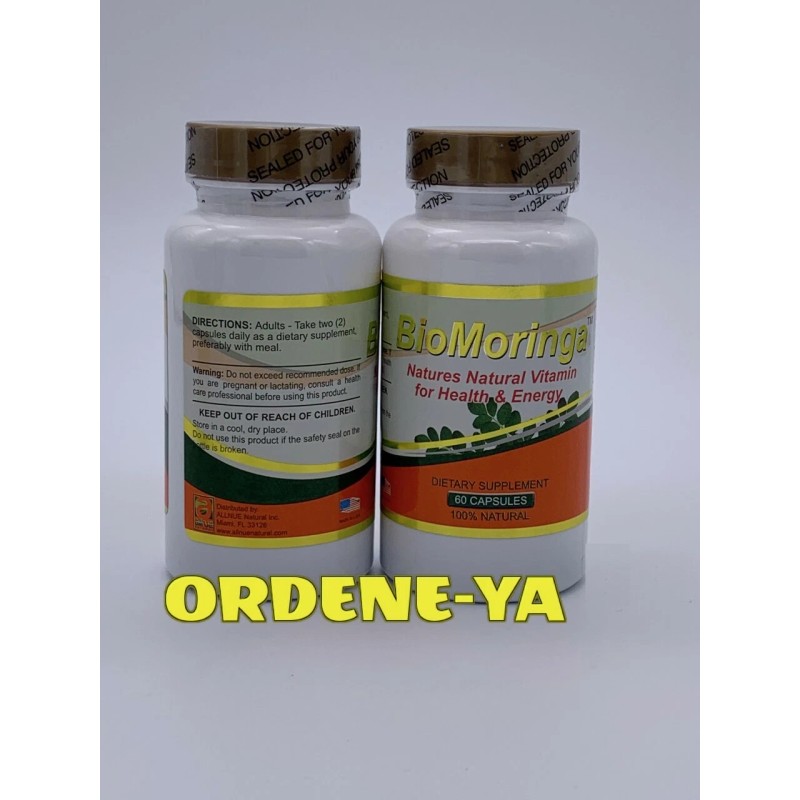 All Nue Natural Bio Moringa Oleifera Leaf Extract 100 %