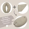 HOBEA-Germany Cover for Baby Positioning Pillow, Breastfeeding Pillow, Pregnancy Pillow,