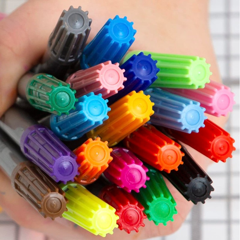 eatsleepdoodle Artist Set of 20 Original Doodle wash-Out Fabric pens