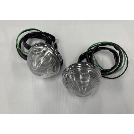 Chevyparts 55-57 Chevy/GMC Truck Front Clear Turn Signal Parking Lamp Assembly 1955 56 57