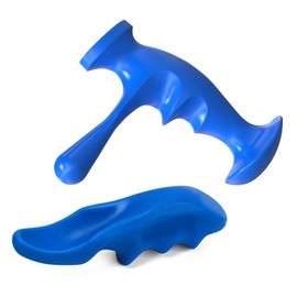 TWICK - Deep Tissue Massage knob, 2 Pieces, Thumb Saver Manual Hand Held Massage Tools, 4 Points Pressure Massager, Circular Massager, Trigger Point Massage Tools