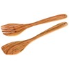 Fackelmann 30855 Salad Cutlery Olive Wood Dishwasher Safe 30 cm