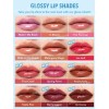 Sheglam Rellenador De Labios Brillantes Pout-perfec Plumper 12piezas