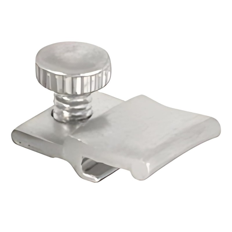 WRS 1/8" Offset Aluminum Storm Door Panel Clips with Screws