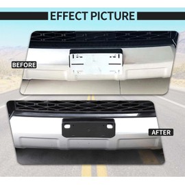 Voodonala for Toyota 4Runner 2010+ Front Plate License Bracket Front License Hanging Kits Compatible with Toyota 4Runner 2010-2020