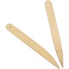 2 Pcs Bamboo Point Tuner Seam Presser Pressing Untensil Sewing