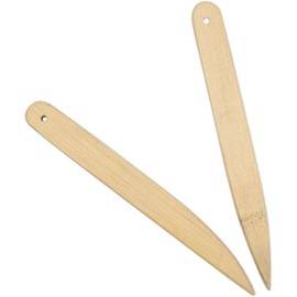 2 Pcs Bamboo Point Tuner Seam Presser Pressing Untensil Sewing Tool Seam Presser Tool Handmade Sewing Quilting Accessory Bamboo Point Turner for Sewing Seam Rippers Tools