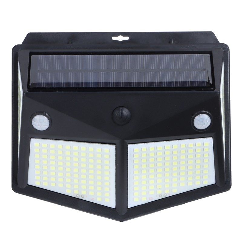 Outdoor 260LED Solar Energy Automatic Induction Wall Light for Garden