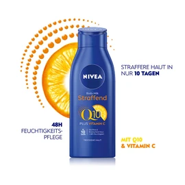 NIVEA Q10 Skin Firming Body Milk + Vitamin C, Body Milk 400 ml