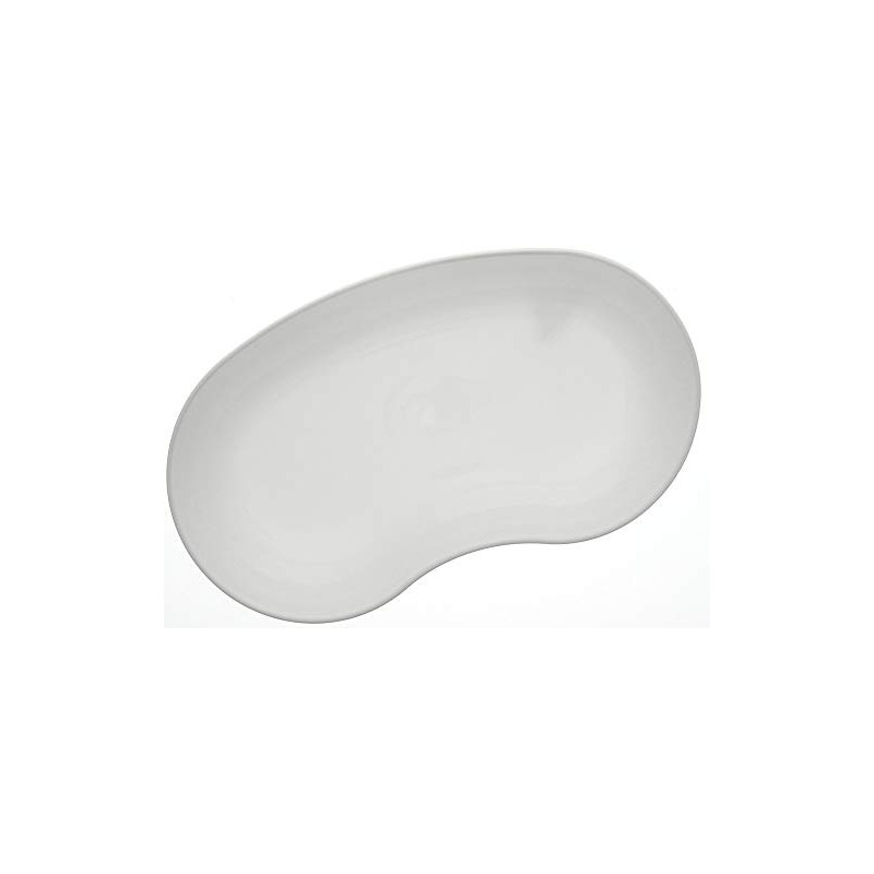 Kosmetex kidney bowl, plastic, white, food-safe, disinfectable, autoclavable, 26 cm,