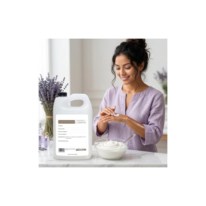 Crema Corporal Lavanda Galón Hidratante Relajante Aroma Natural Fórmula Ligera
