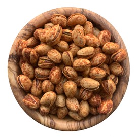 SIVIFOOD Pistazien geröstet mit BBQ Gewürzmischung 250g - würzige Pistazien mit Raucharoma & BBQ Gewürzsalz - würzig pikant Barbecue Nüsse Premium Qualität hochwertig