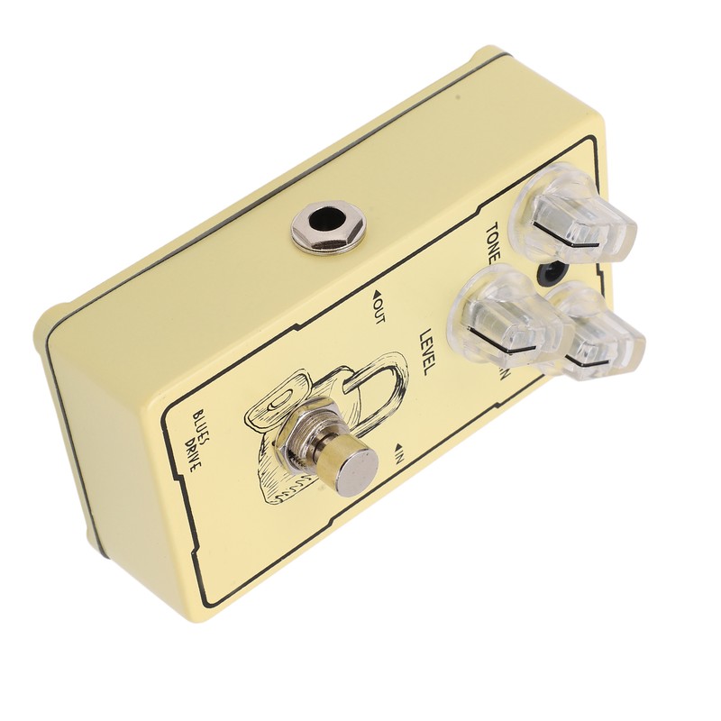Guitar Effect Pedal Blues Drive Distortion Adjustable Single Instrument Accessory