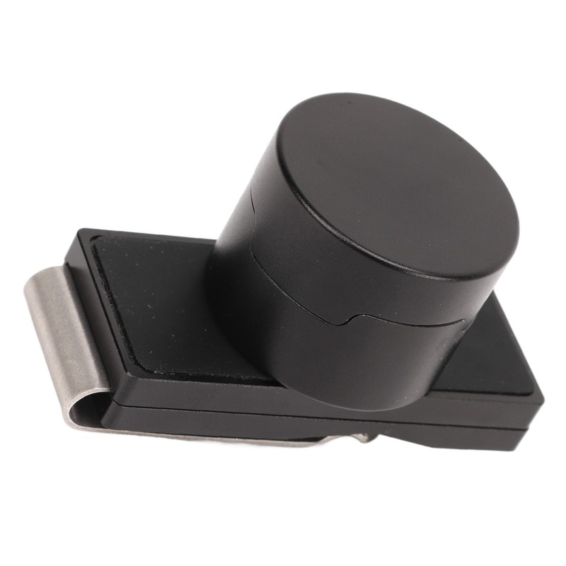 Portable Magnet Billiard Cue Chalk Holder with Stainless Steel Fixed