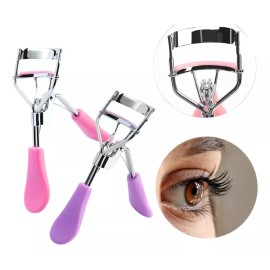 Universo en Linea Enchinador Pestañas Rizador Alarga Separa Mango Curvo 1pz