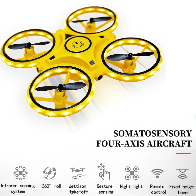 SGM-H01, Mini Drone, Gesture Control Drone for Kids, Rc Quadcopter,