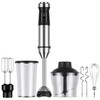 6-in-1 Immersion Blender, 1000W Hand Blender with 20 Speeds, Scratch-Resistant