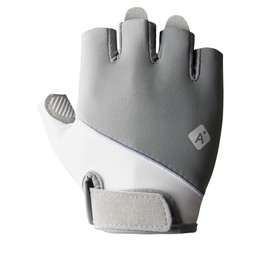 YIDATIKER Workout Gloves for Men/Women - Anti-Slip Gym Gloves with Breathable Padding for Weightlifting, Cross Training & Fitness (Grey, Medium)