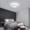 Dorlink LED Ceiling Light, 32W 2880LM Modern Ceiling Light Round