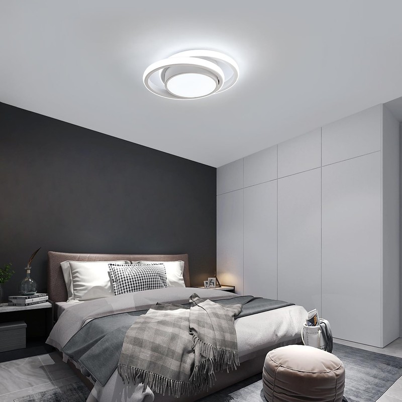 Dorlink LED Ceiling Light, 32W 2880LM Modern Ceiling Light Round