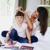 100 Pcs Ligas para Peinar el Cabello, Donas para Cabello