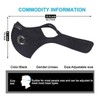 Detachable Face Mask, 1 Count Reusable Breathable Cycling Face Mask