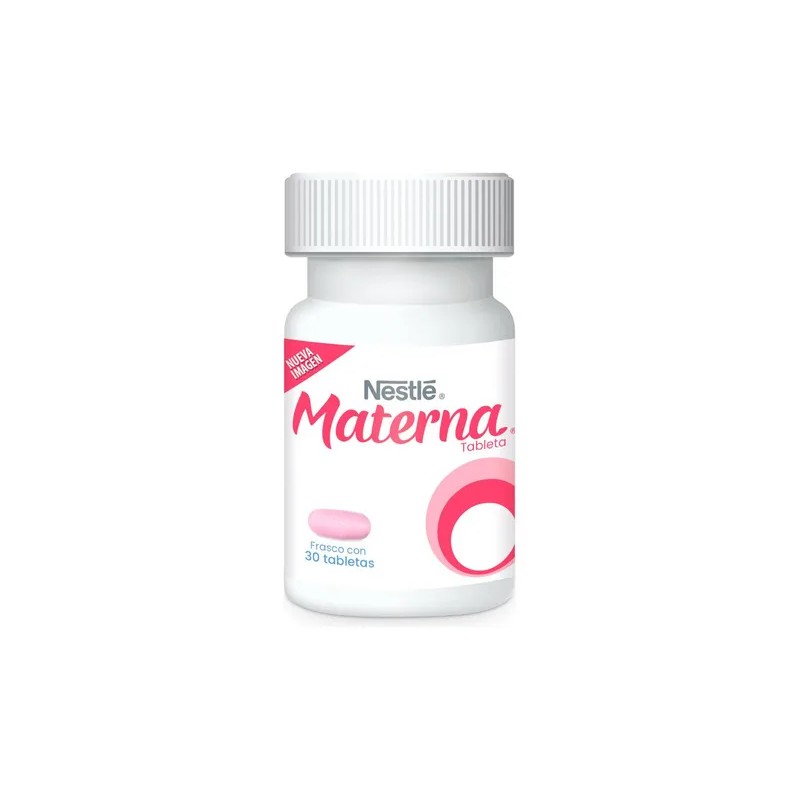 Suplemento Multivitamínico Nestlé Materna Frasco 30 Tabletas