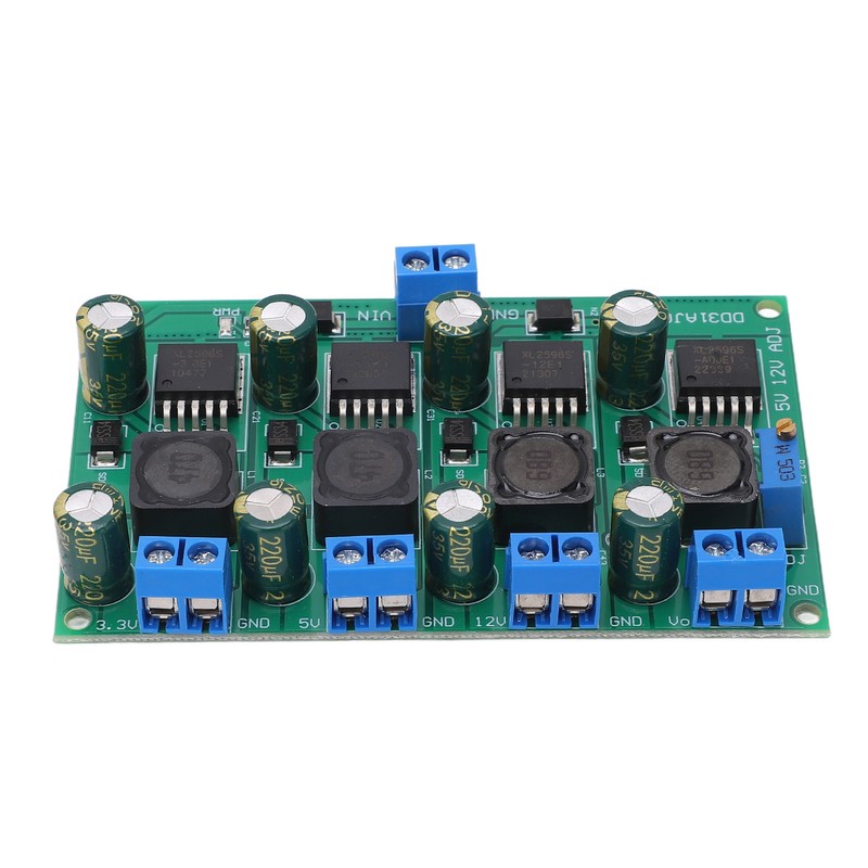 Buck Converter 3A Multi Channel 3.3V 5V 12V Adjustable Output
