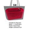 Purse Organizer Insert, Suede Bag Organizer Handbag Tote Shaper, Suede