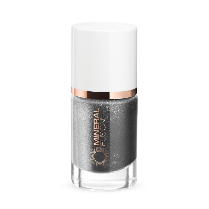 Mineral Fusion Nail Polish, Gray/Grey, Silver Lining Silver Lining 0.33