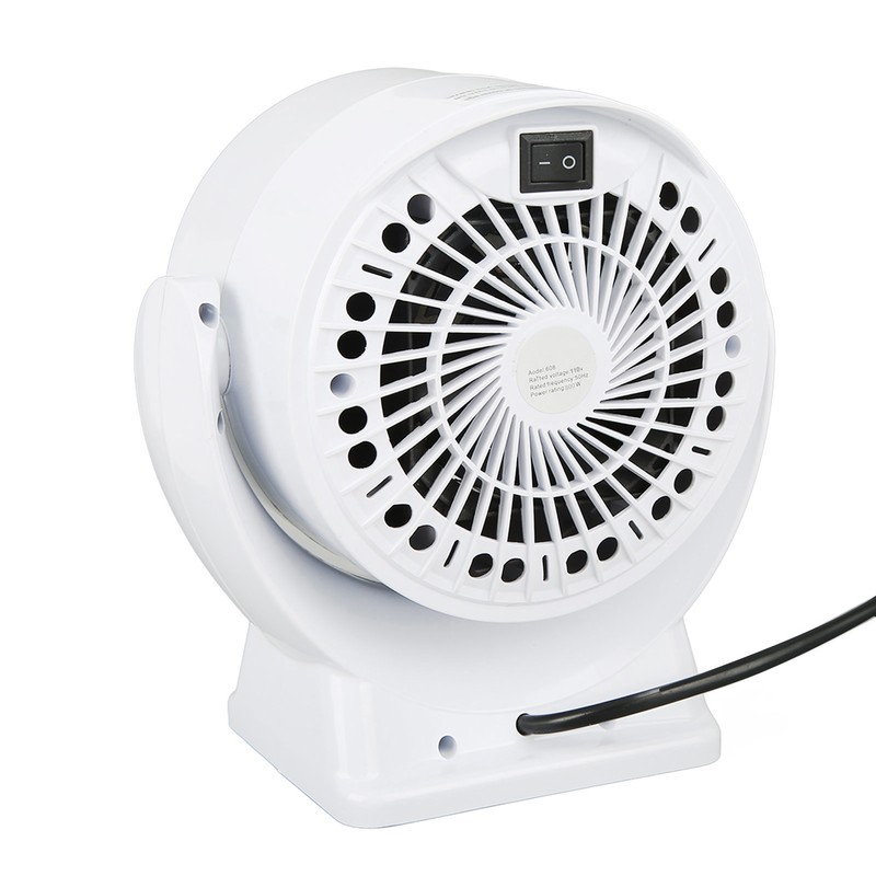 Space Heater Fashionable Simple Safe 800W Electric Desktop Heater for