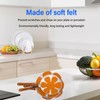 Pot Pan Protector, 12Pcs Felt Stacking Pads Kitchen Divider Set,