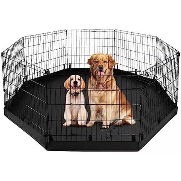 Does not apply Dog Playpen - Metal Foldable Dog Exercise