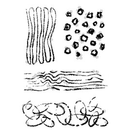 Francoise Collection - Clear Magic Stamp Set - Texture Patches