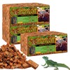 Riare 6 Pack Natural Coconut Chip Substrate for Reptiles- Compressed