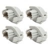 4 Pcs Brake Taillight Socket Bracket 34102 S60 003 License