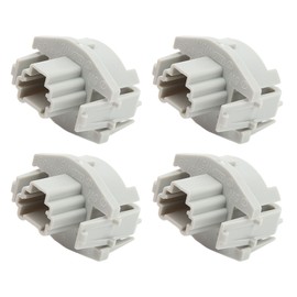 4 Pcs Brake Taillight Socket Bracket 34102 S60 003 License Plate Light Bulb Housing for Accord Civic CR‑V Fit Odyssey Pilot