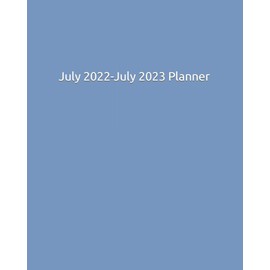 July 2022- July 2023 Planner