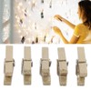 Mini Wooden Photo Clip Wall Decoration Scrapbook Picture Postcard Note
