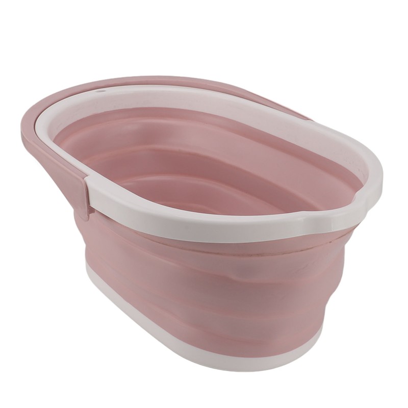 Collapsible Mop Bucket Sturdy PP Large Capacity Portable Handle Multifunction
