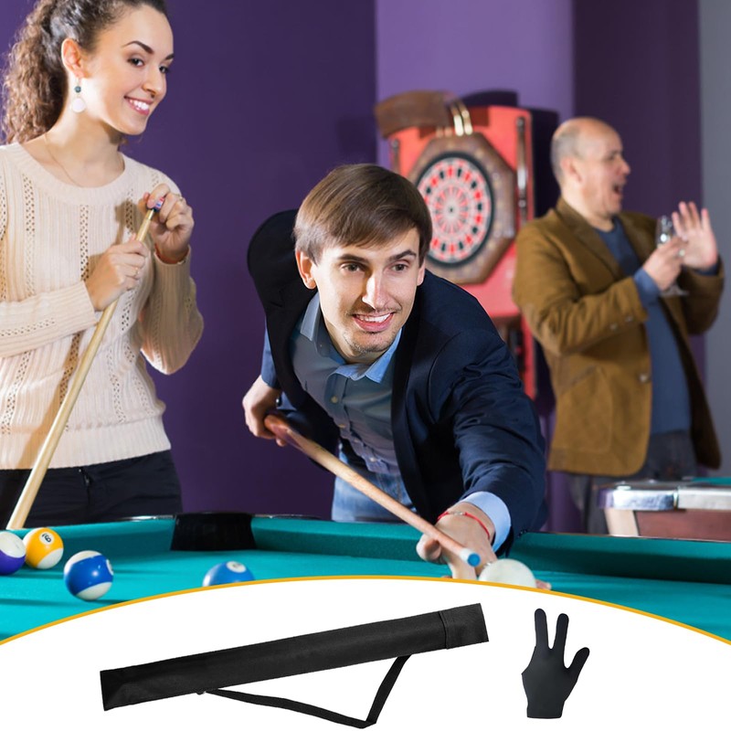 EUYKQNOI 1 Pack Pool Cue Bag, Pool Cue Bag, Portable