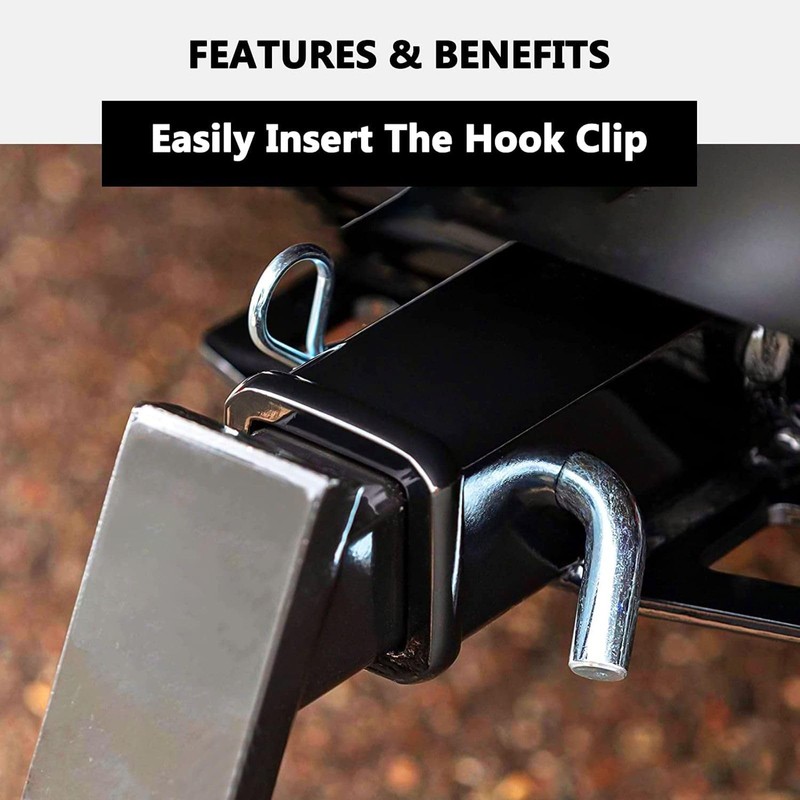 XIANZHAO Trailer Hitch Pin & Clip with Grooved Head, 5/8-Inch