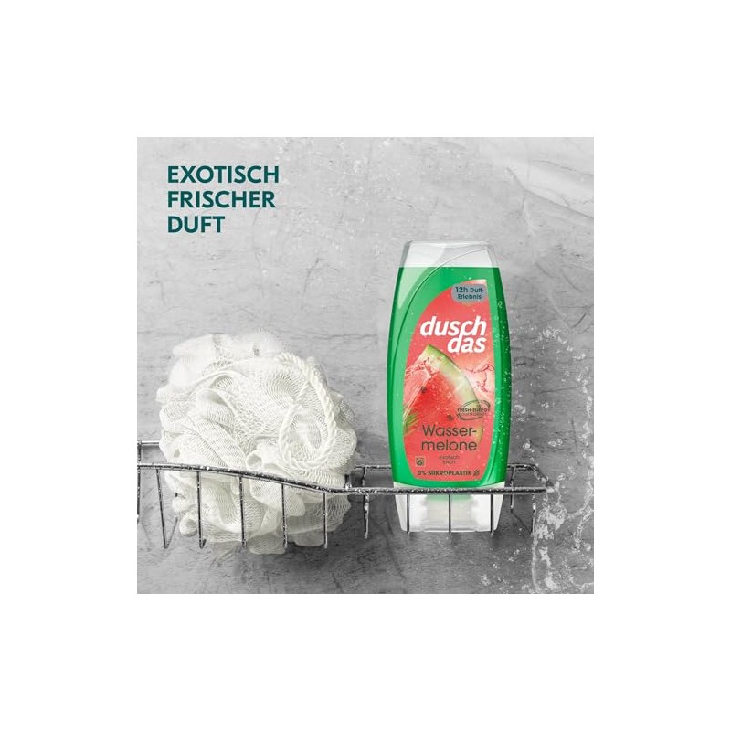 Duschdas Duschgel Wassermelone Duschbad mit Fresh-Energy-Duftformel sorgt für einen erfrischenden