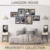 Langdon House 5x7 Black Picture Frame, Contemporary Frame, Wall Mount