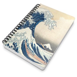 Great Wave Off Kanagawa Spiral Notebook - 7x10